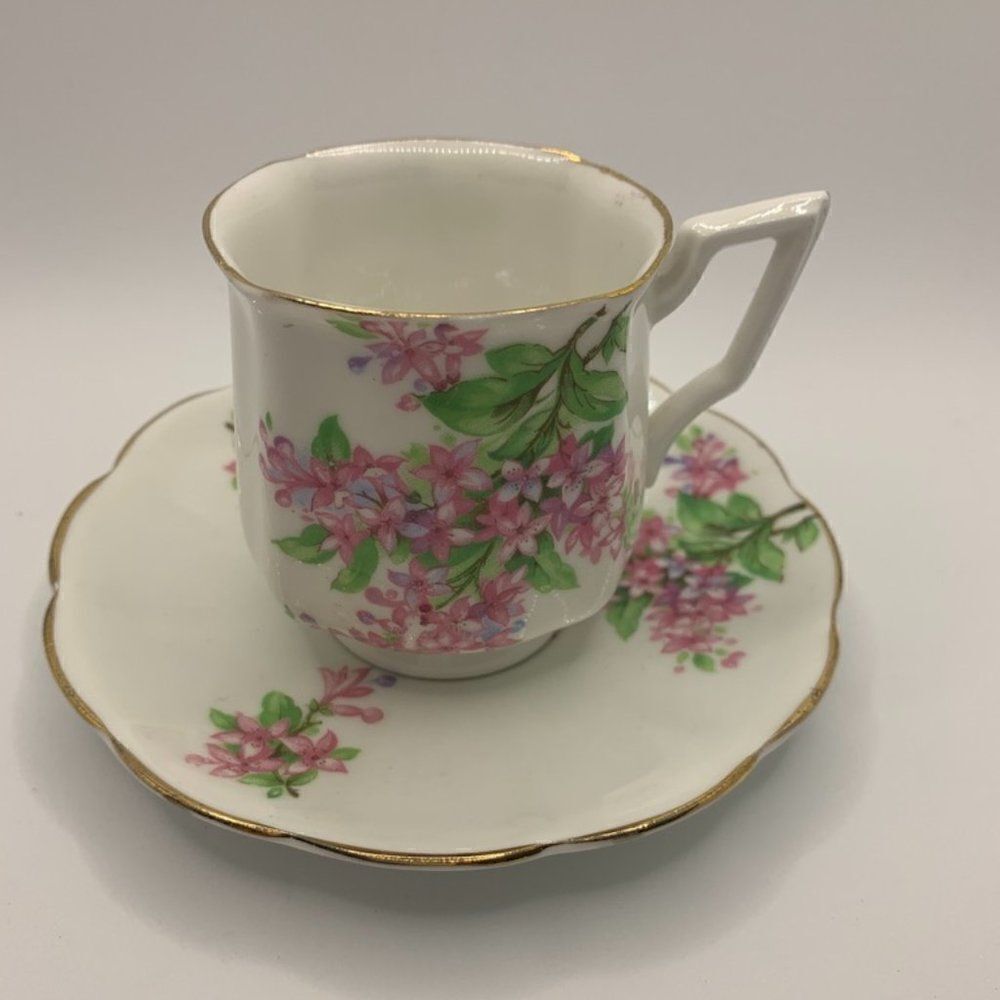 Royal Buxon English Bone China Cup and Saucer